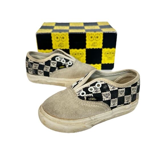 VANS Vault x SpongeBob Toddler OG Authentic LX Size 5.5 - Picture 1 of 8